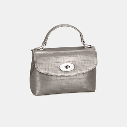 David Jones Texture PU Leather Handbag